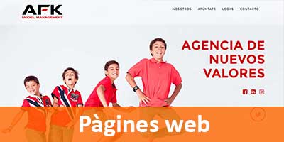 páginas web